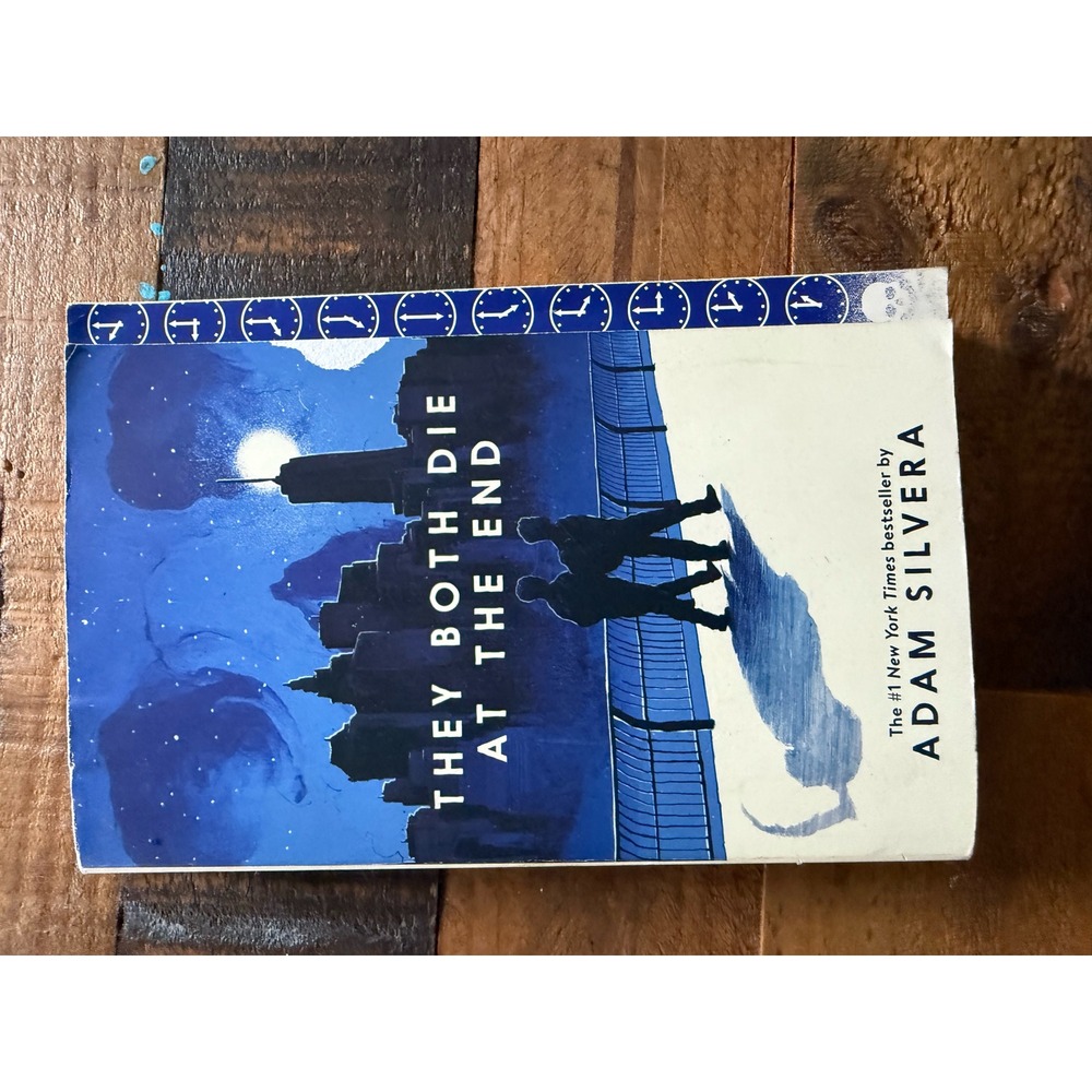 They Both Die at the End by Adam Silvera Paperback YA Fiction Novel